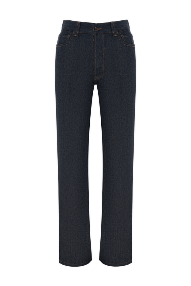 Loro Piana sade women's blue jeans made of cotton and cashmere 186382 - photo 1