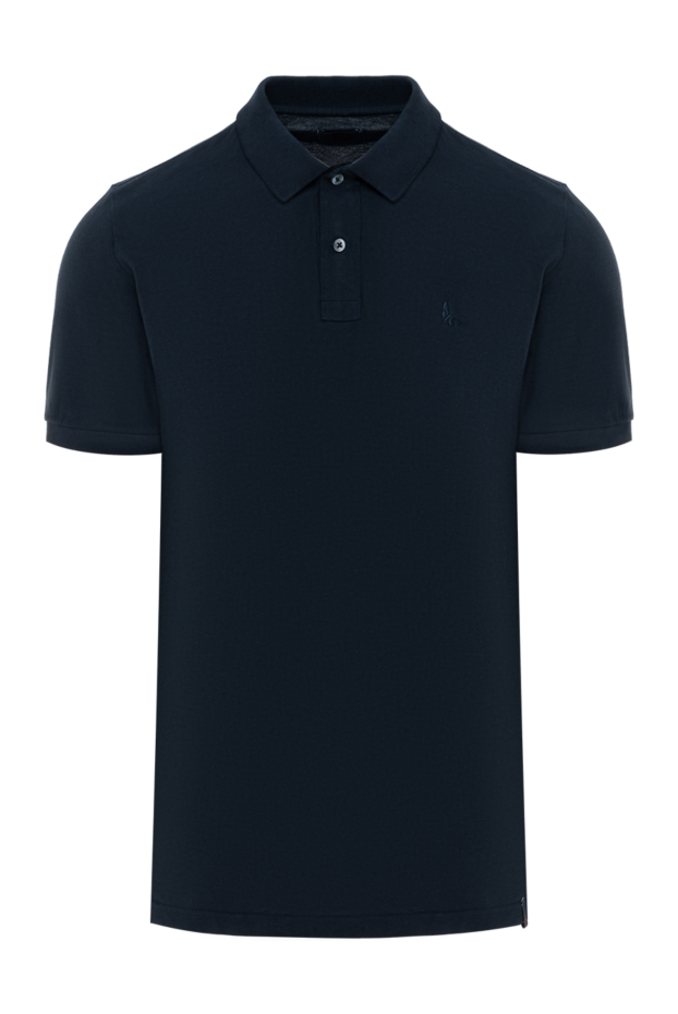 Gran Sasso men's blue polo with cotton buttons 186395 - photo 1