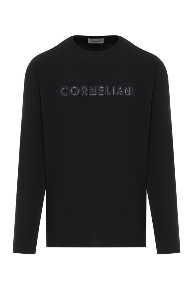 Corneliani black men's cotton sweatshirt 186629 - photo 1