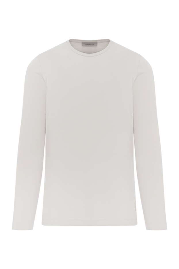 Corneliani men's beige cotton sweatshirt 186630 - photo 1