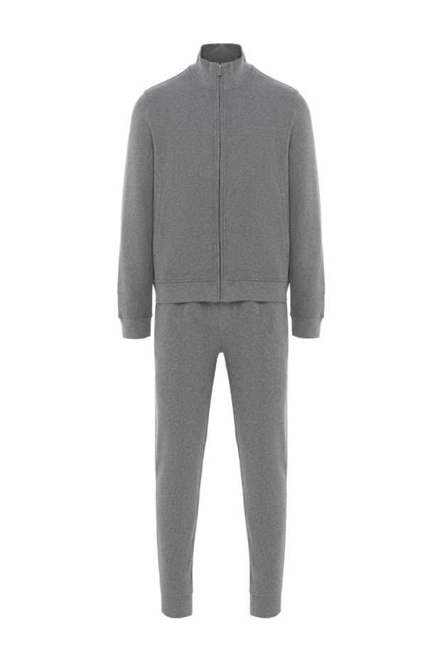 Corneliani gray men's cotton tracksuit 186646 - photo 1
