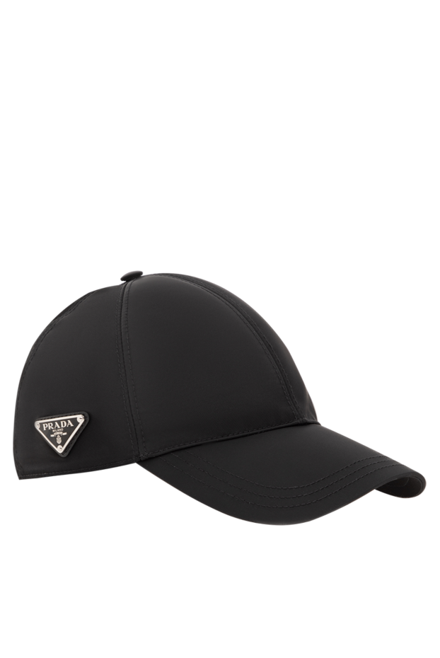 Prada men's black cap with company logo 186724 - photo 3