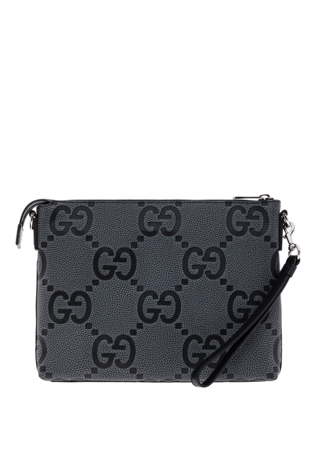 Gucci medium gg messenger bag gray men's 186735 - photo 1