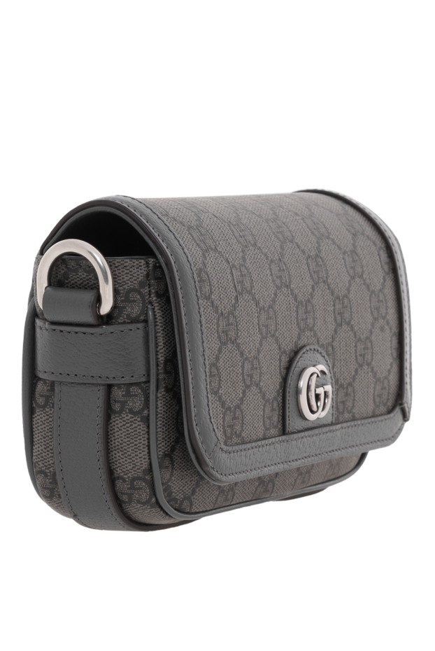 Gucci men's mini bag gucci ophidia gg monogram gray 186761 - photo 3