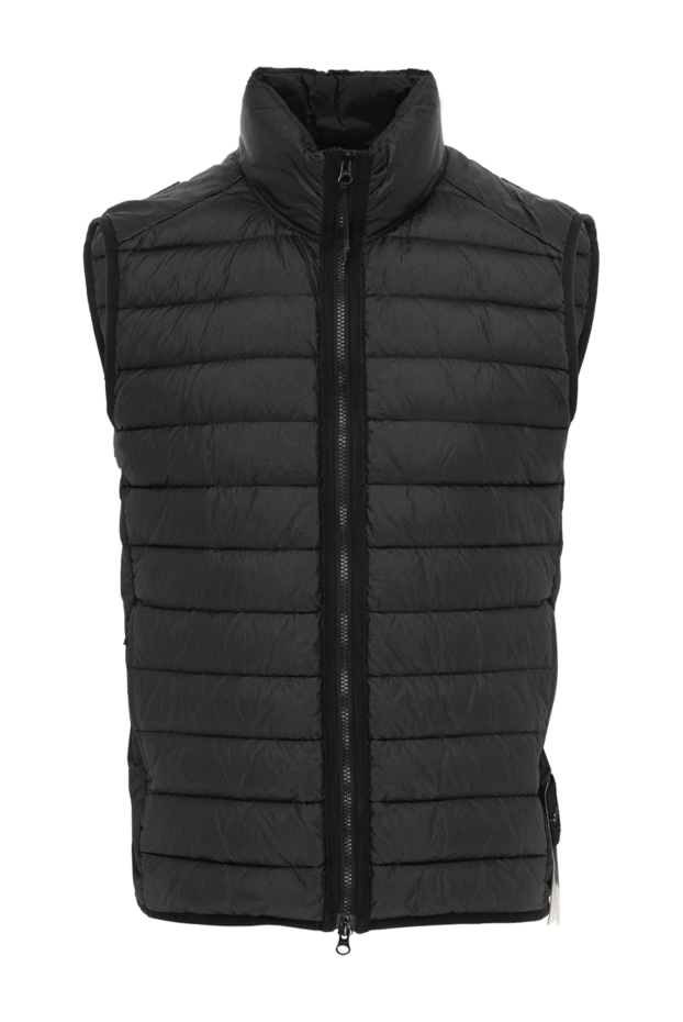 Stone Island black men's vest with zipper 186894 - photo 1