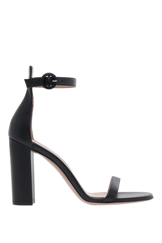 Gianvito Rossi sandals with round toe and chunky heel 186965 - photo 1