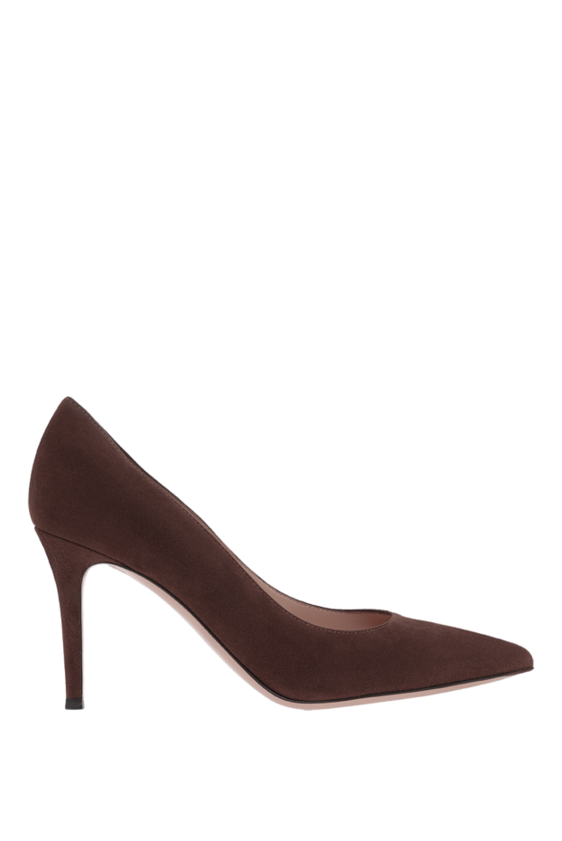 Gianvito Rossi pointed toe heeled pumps gianvito 85 brown 186966 - photo 1