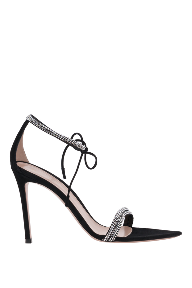 Gianvito Rossi montecarlo elegant stiletto heel sandals black 186967 - photo 1