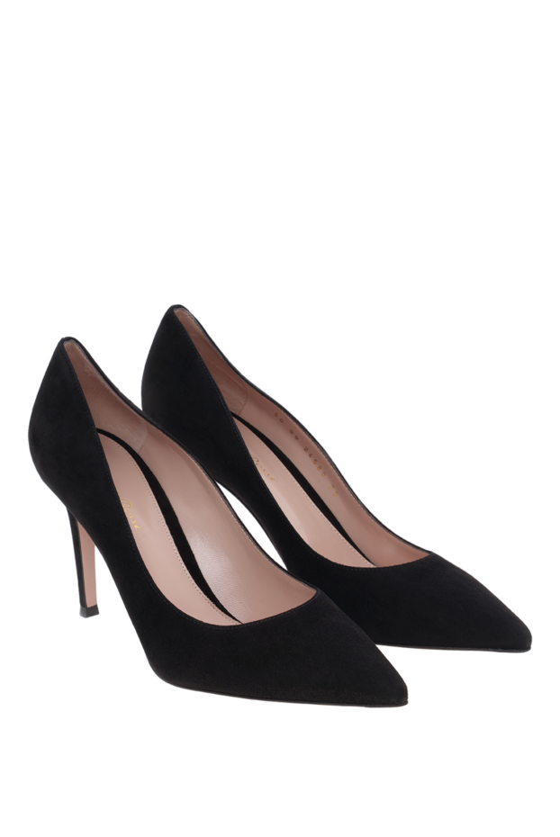 Gianvito Rossi gianvito 85 pointed toe heel pumps black 186969 - photo 3