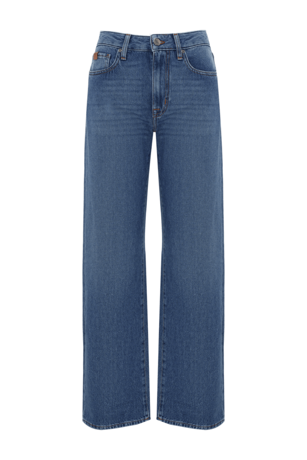Jacob Cohen women's blue flared jeans with logo 187017 - photo 1