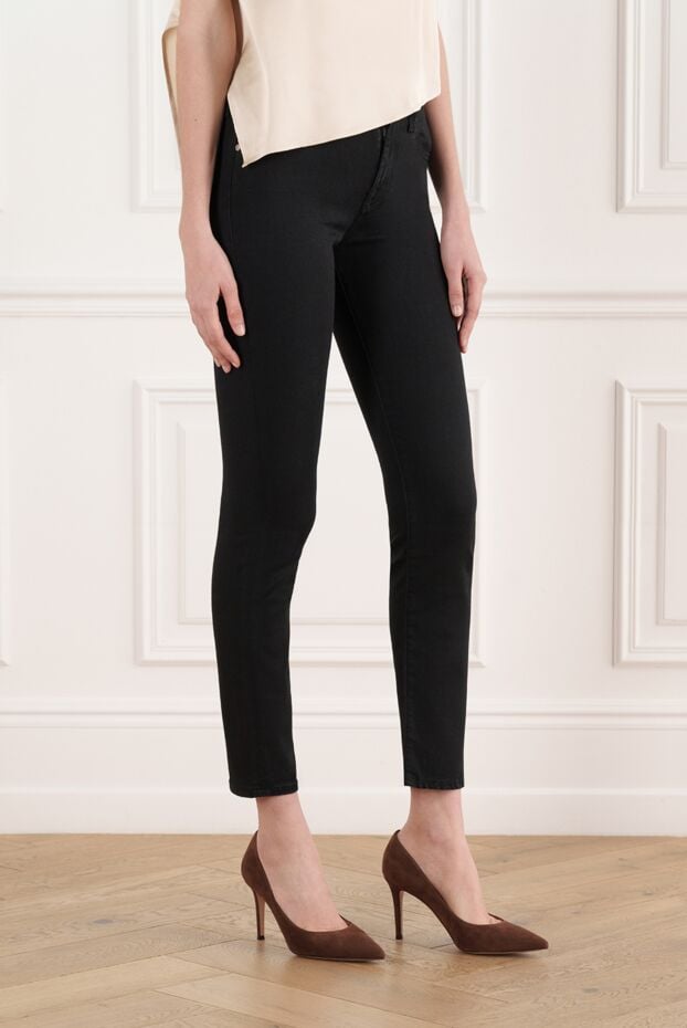 Jacob Cohen skinny black jeans for women combined 187018 - photo 3