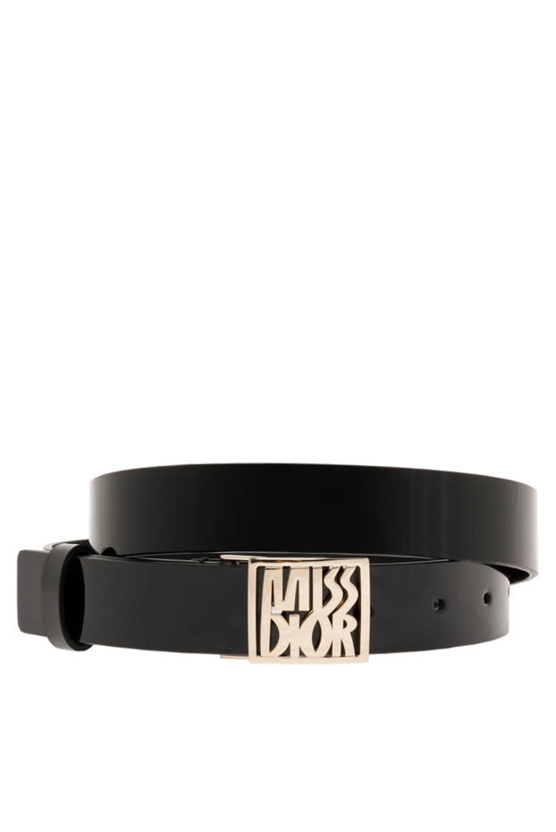 Dior women's leather belt miss black 187062 - photo 1