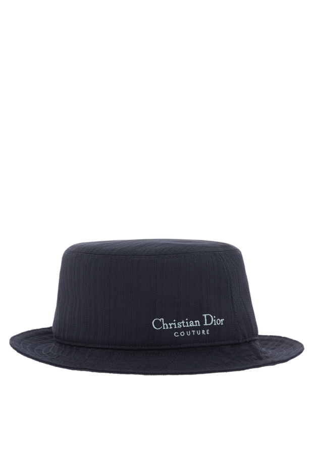 Dior men's blue couture wool bucket hat 187069 - photo 3
