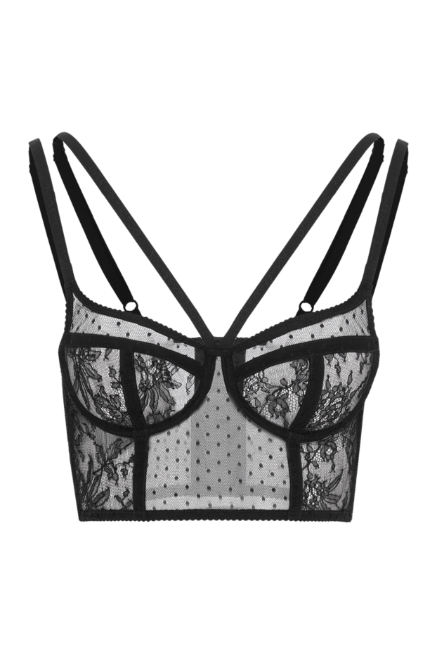Dolce & Gabbana lace bustier with straps black 187093 - photo 1