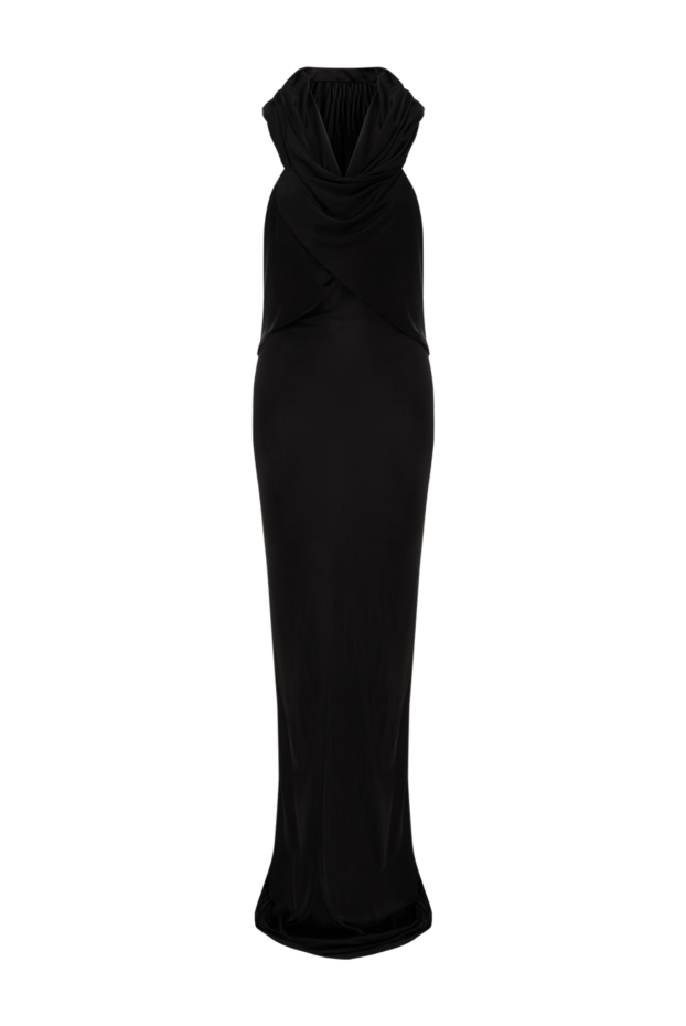 Saint Laurent long dress with a hood, black 187121 - photo 1
