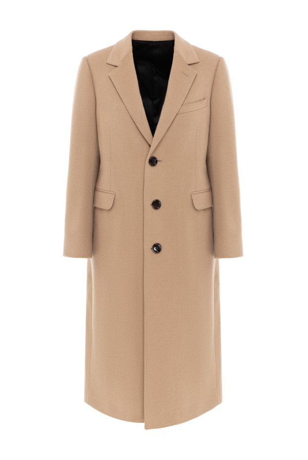 Celine women's beige camel wool chesterfield coat 187128 - photo 1