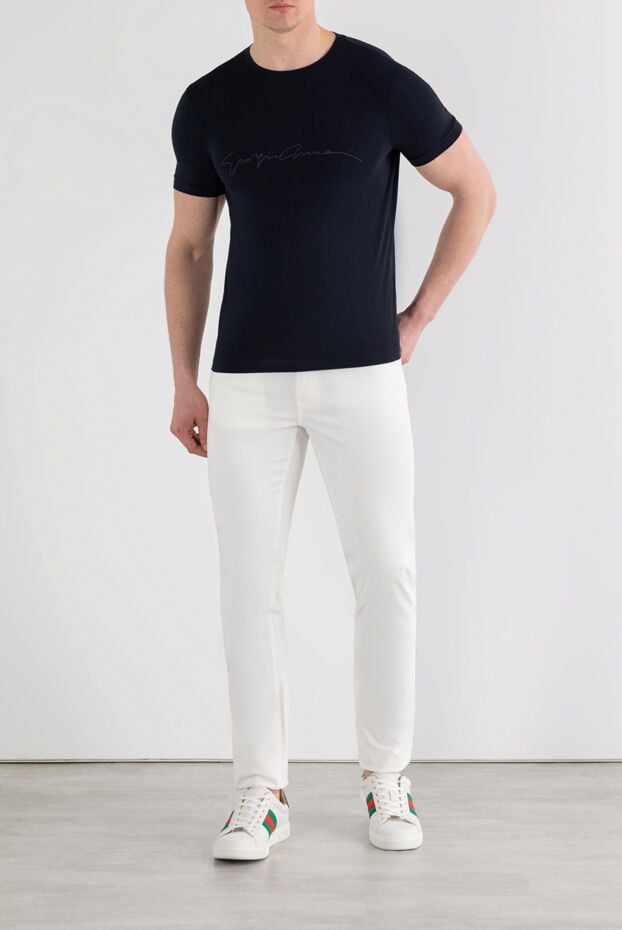 Ermenegildo Zegna white men's cotton jeans 187137 - photo 2