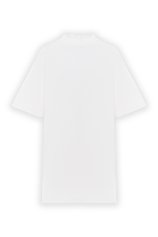 Balenciaga white long t-shirt with printed logo 187145 - photo 1