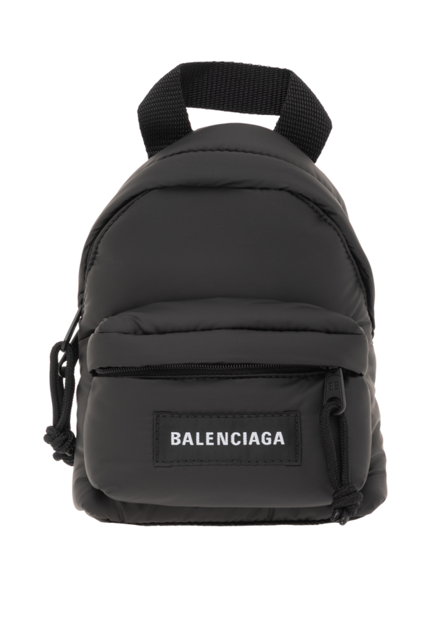 Balenciaga mini backpack black with nylon logo 187148 - photo 1