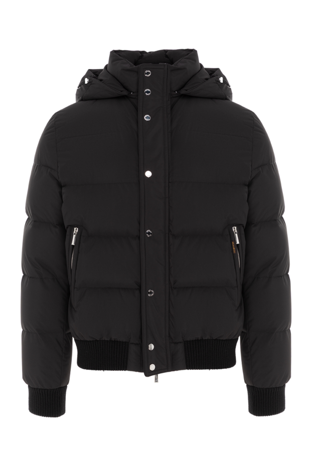 Moorer boudin bomber jacket insulated with goose down, black, men's 187158 - photo 1