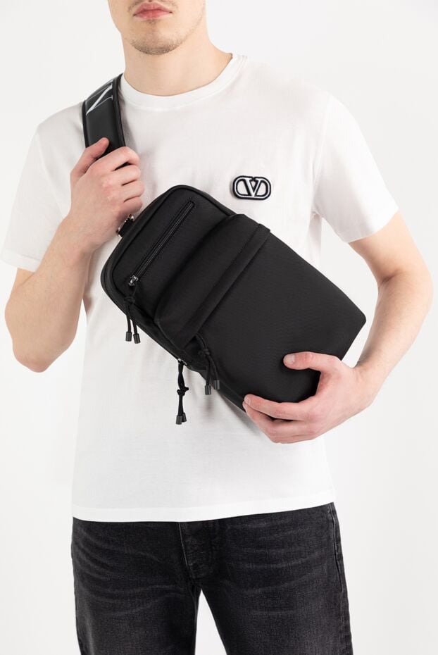 Zip backpack with logo print - photo 2