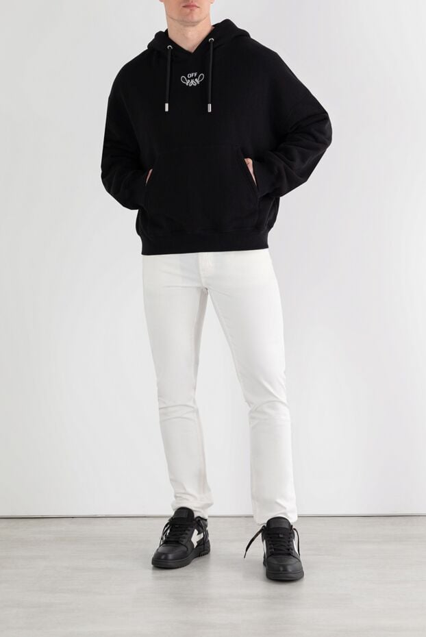 Men's Bandana Drawstring Cotton Hoodie - photo 2