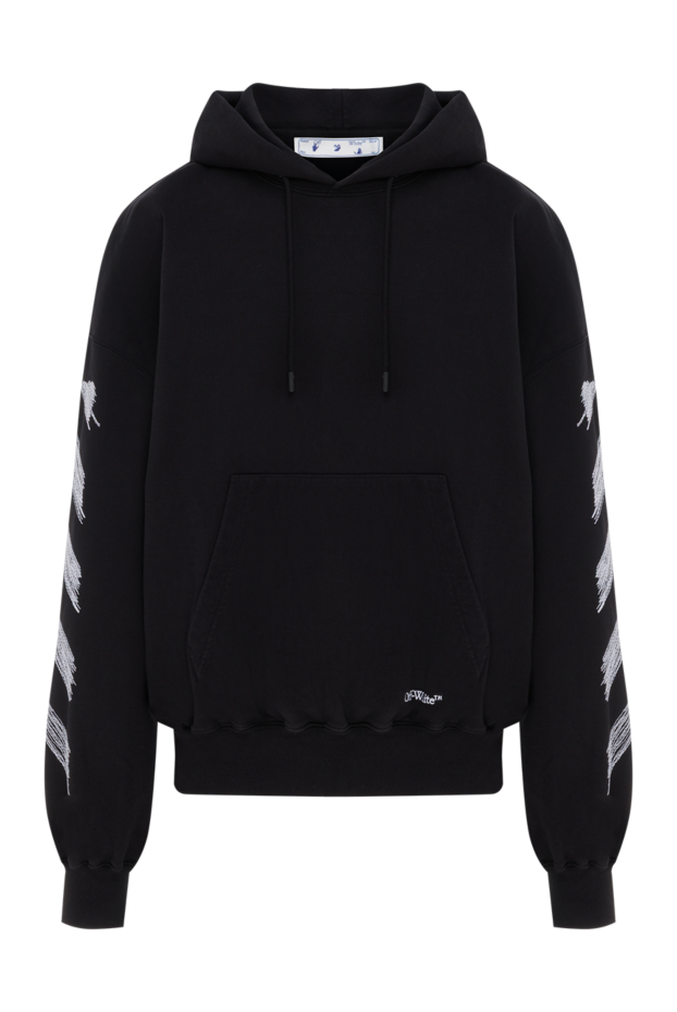 Scribble Diag Logo Drawstring Hoodie - photo 1