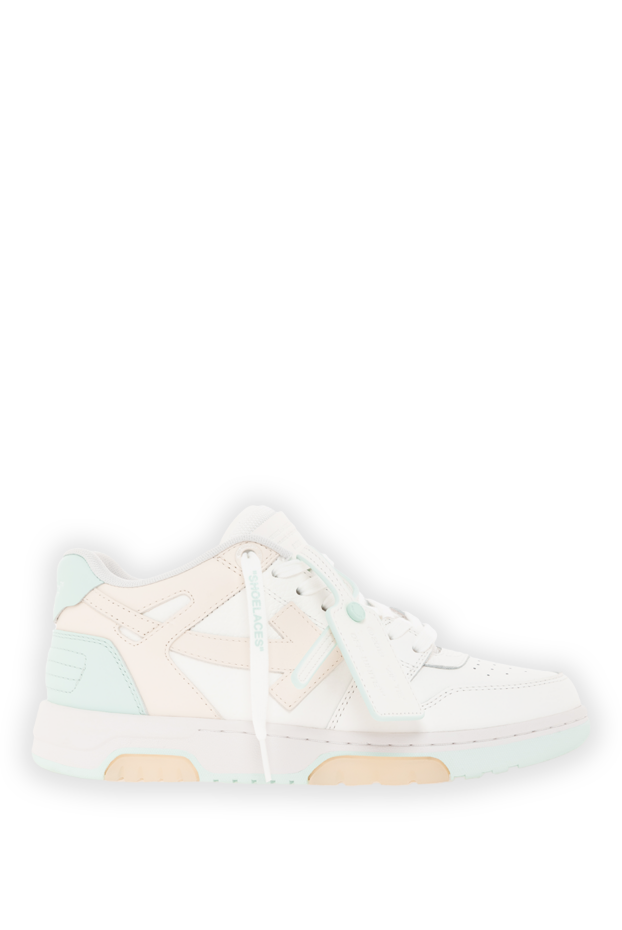 Off-White out of office leather sneakers for women white 187280 - photo 1