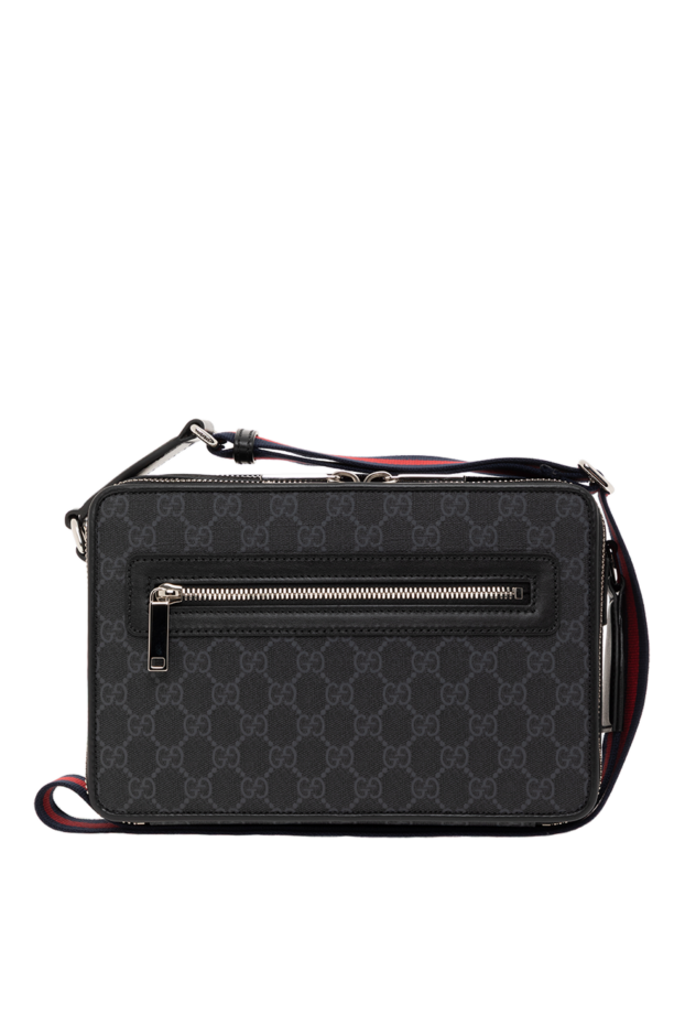 Gucci medium gg shoulder bag black men's 187297 - photo 1