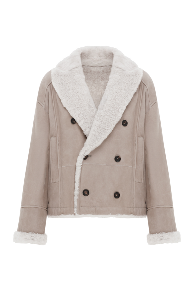 Brunello Cucinelli double-breasted double-breasted double-breasted sheepskin coat 187312 - photo 1