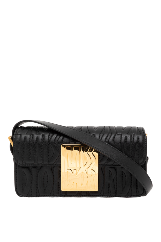 Dior miss envelope bag in quilted calfskin black women's 187334 - photo 1