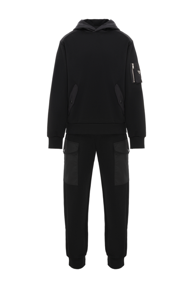 Prada men's black walking suit with logo 187402 - photo 1