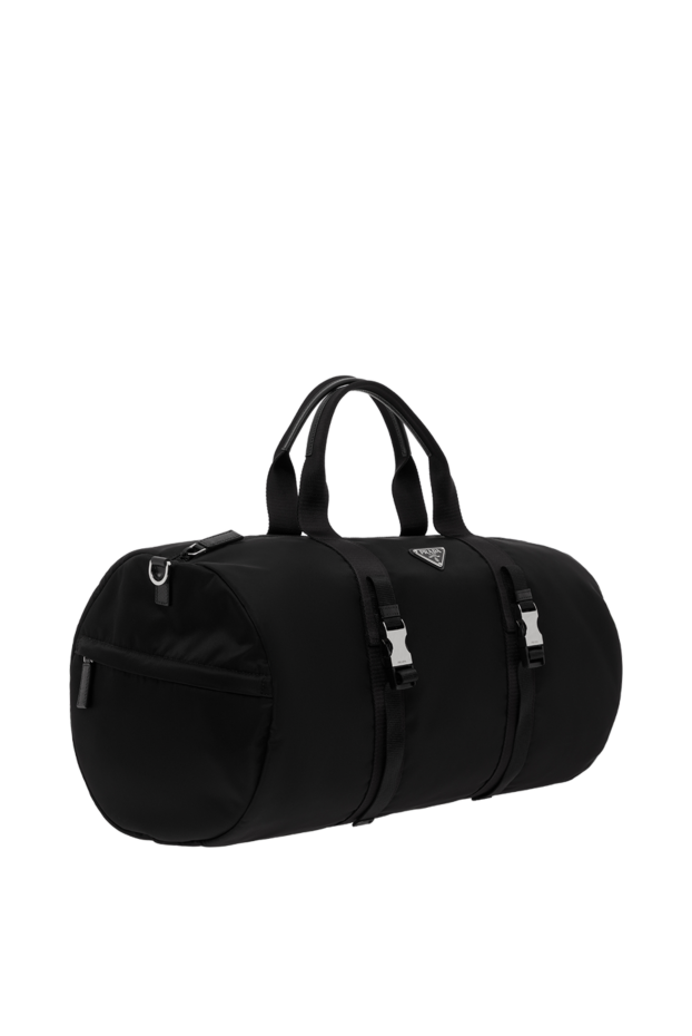 Prada sports bag in re-nylon and saffiano leather, black 187459 - photo 3