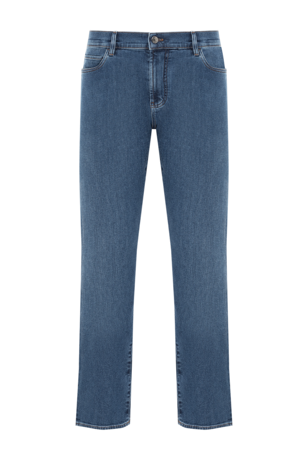 Loro Piana quarona straight fit denim trousers light blue 187507 - photo 1