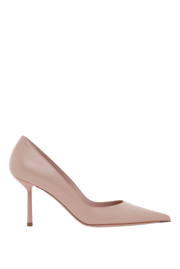 Le Silla beige genuine leather shoes with heels 187640 - photo 1