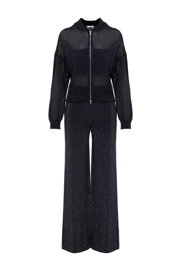 Peserico lightweight blue women's walking suit made of mesh fabric 187662 - photo 1