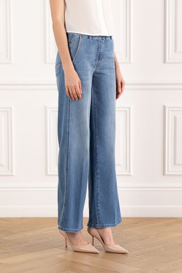 Peserico five-pocket jeans in lightweight, comfortable cotton denim 187674 - photo 3