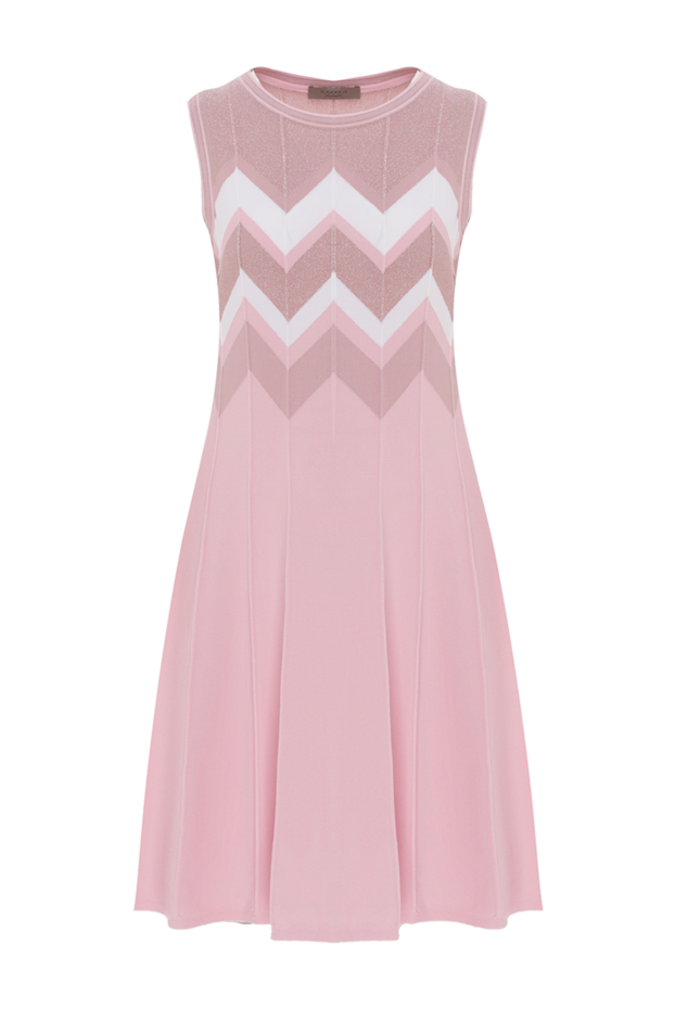 D.Exterior pink geometric knit dress 187769 - photo 1