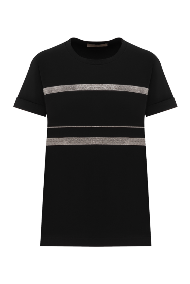 D.Exterior women's black monili trim t-shirt 187781 - photo 1
