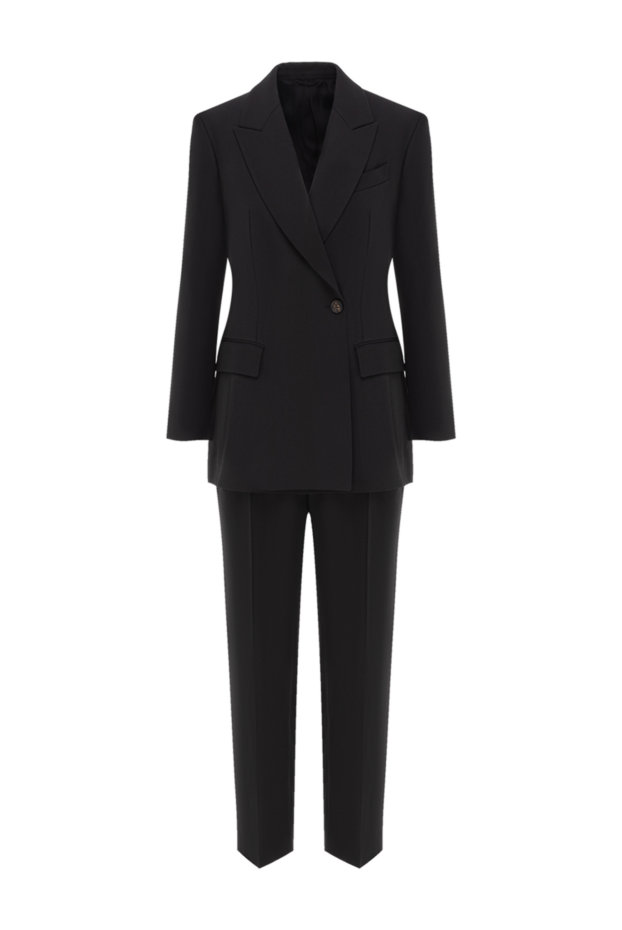 Brunello Cucinelli comfortable viscose twill couture suit with monil chain 187816 - photo 1