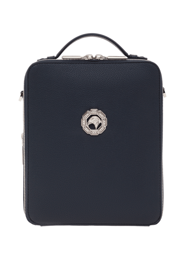 Stefano Ricci blue calfskin messenger bag 187867 - photo 1