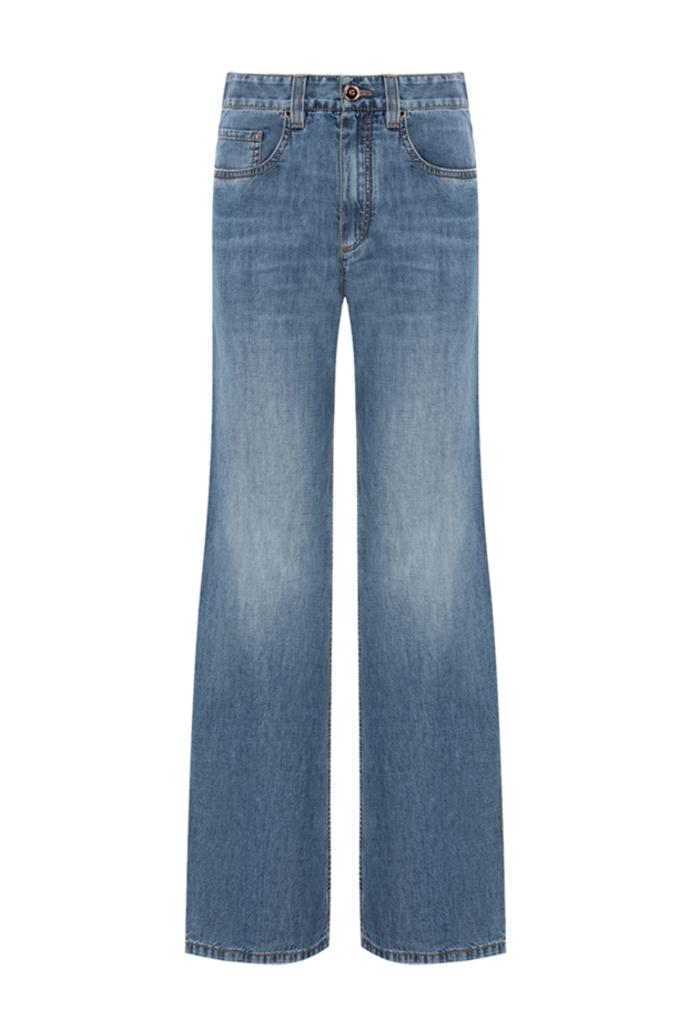 Brunello Cucinelli джинсы contemporary loose из легкого денима женские 188033 - фото 1