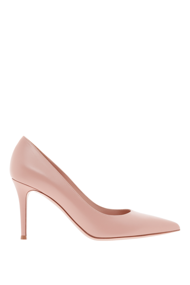 Gianvito Rossi leather heels gianvito 85 beige 188066 - photo 1