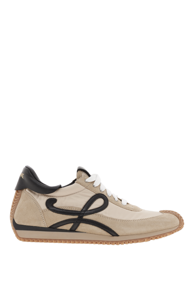 Loewe flow runner lace-up calfskin running shoe 188098 - photo 1