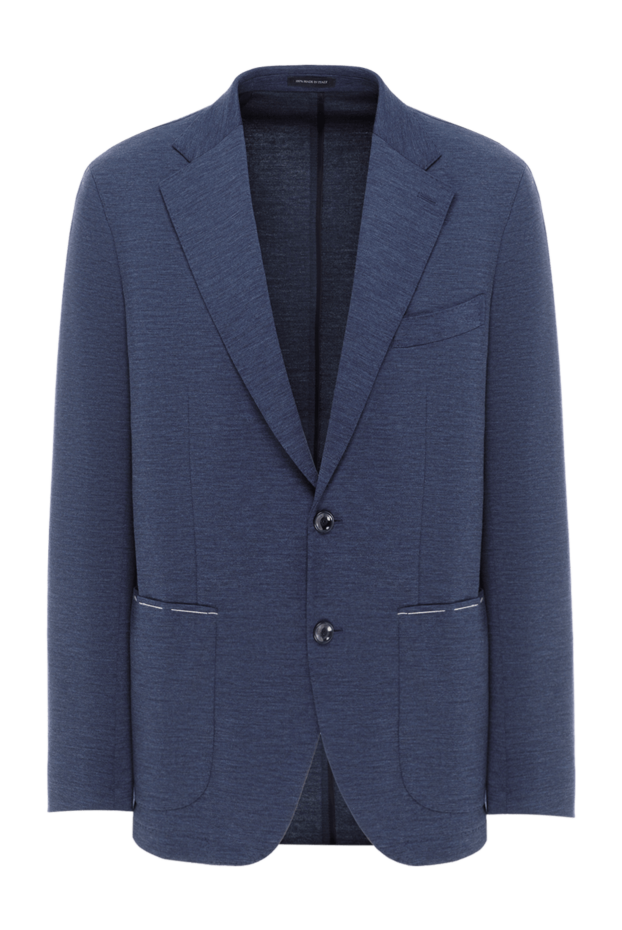 Sartoria Latorre single-breasted jacket made of natural wool with patch pockets 188107 - photo 1