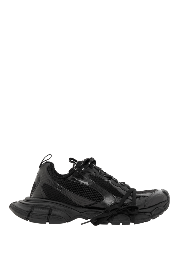 Balenciaga men's 3xl sneakers in black with abrasion effect 188133 - photo 1