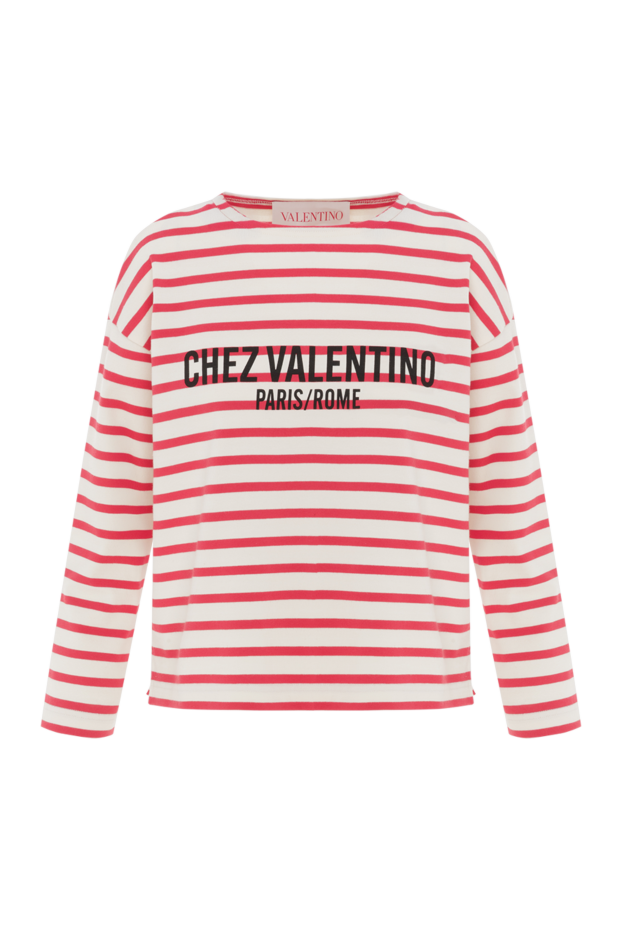 Valentino chez print red striped jumper 188185 - photo 1