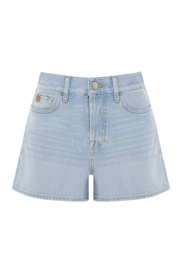 Jacob Cohen blue denim shorts with distressed effect 188223 - photo 1