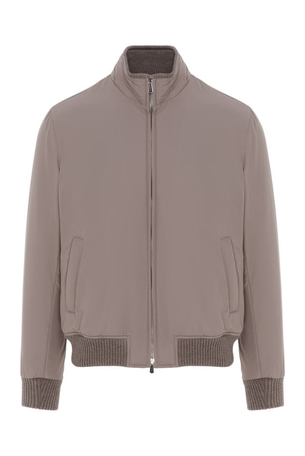 Enrico Mandelli lightweight beige bomber jacket for men 188286 - photo 1