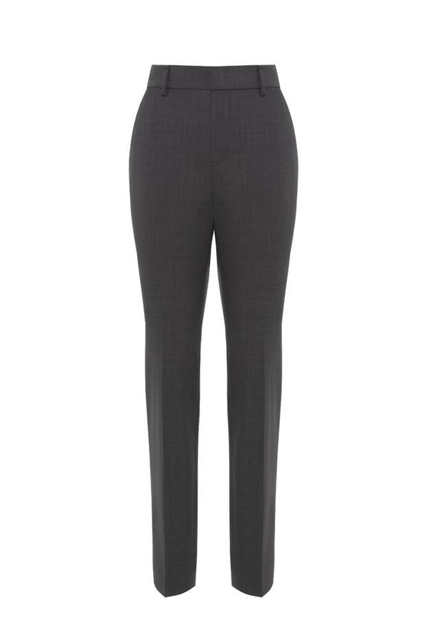 Brunello Cucinelli gray skinny pants with monil chain women's 188331 - photo 1